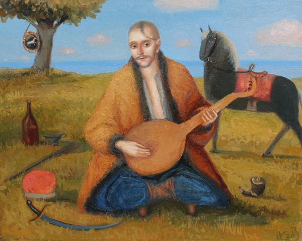 Безсмертний українець. Козак Мамай (художник Катерина Косьяненко, 2013) Безсмертний українець. Козак Мамай (художник Катерина Косьяненко, 2013)