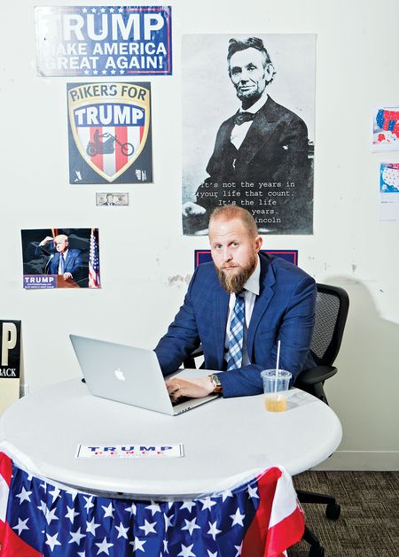 Бред ПАРСКАЛЬ.  Photographer: Alex Welsh for Bloomberg Businessweek