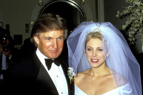 Весілля Дональда Трампа і Марли Мейплз, 1993 рік