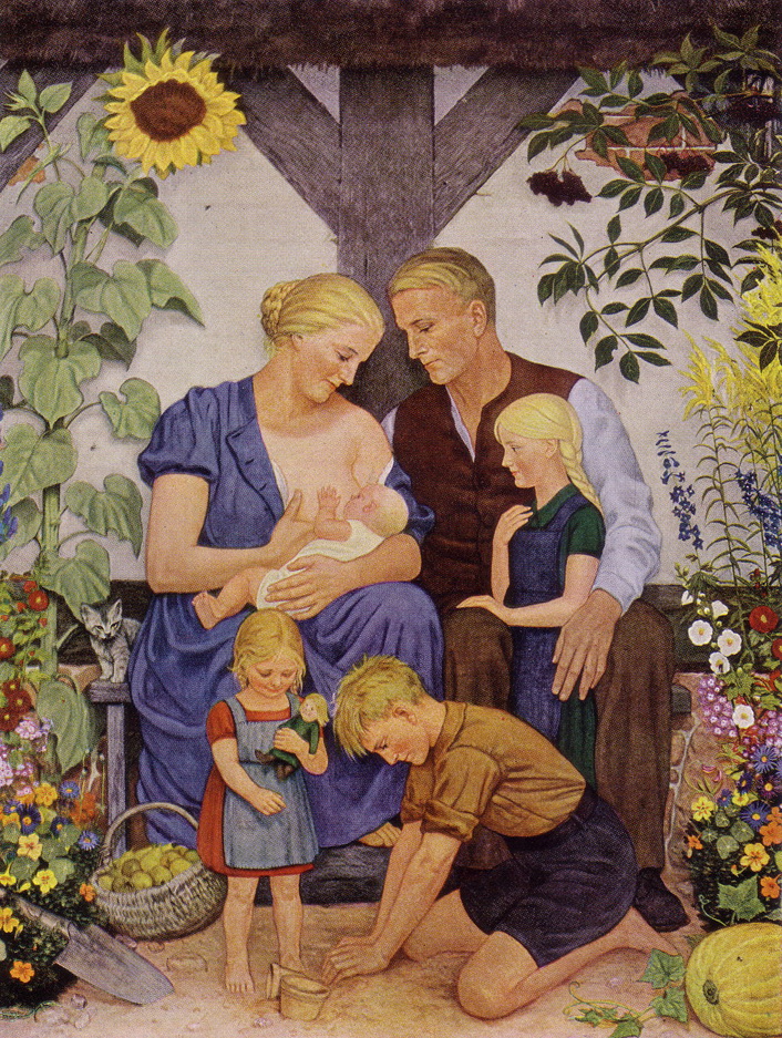 Арійська сім'я (1938–1939). Художник  Вольфганг Вільріх.