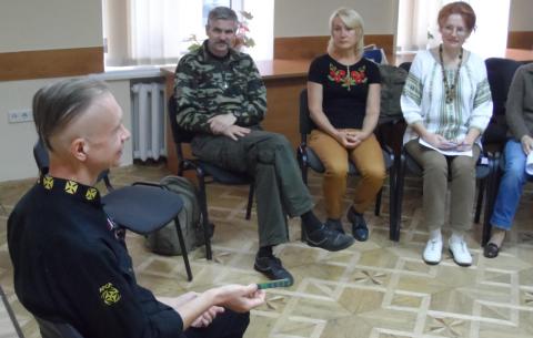 Виступ Ігора Каганця на Круглому столі Вільна Українська Держава