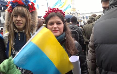 Жовтоблакитники в дії