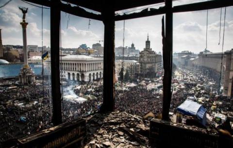 Майдан зима 2014