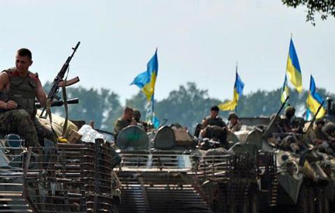 Сили АТО продовжують наступ на терористів (КАРТА)