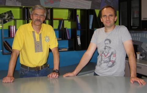Володимир Щербина і Роман Зінченко у програмі Межа майбутнього на ТБ-7